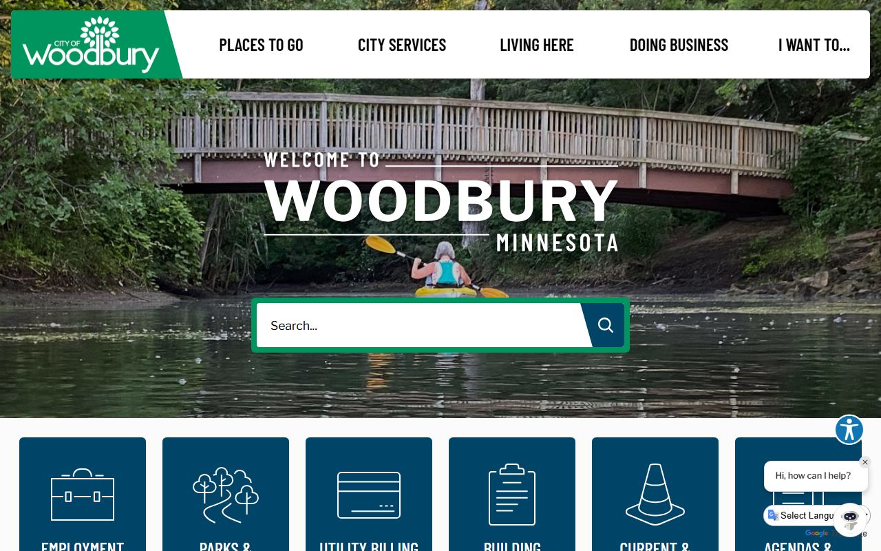 Woodbury city website - public safety department and police blotter records