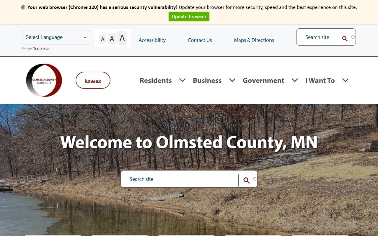 Olmsted County website