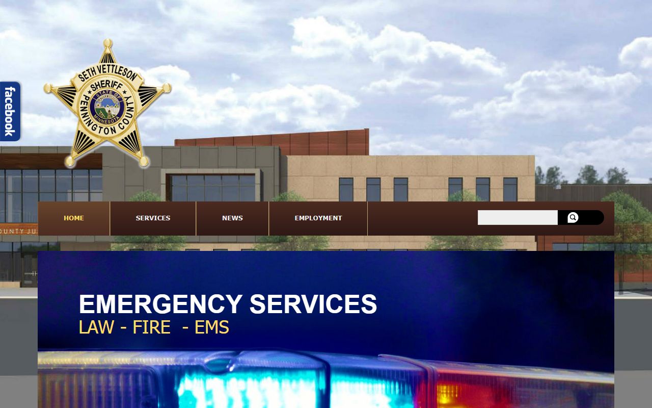 Pennington County Sheriff's Office website