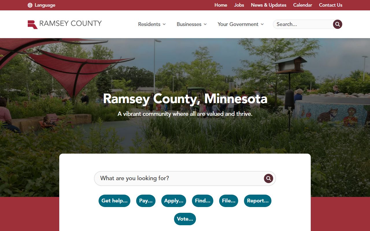 Ramsey County official website